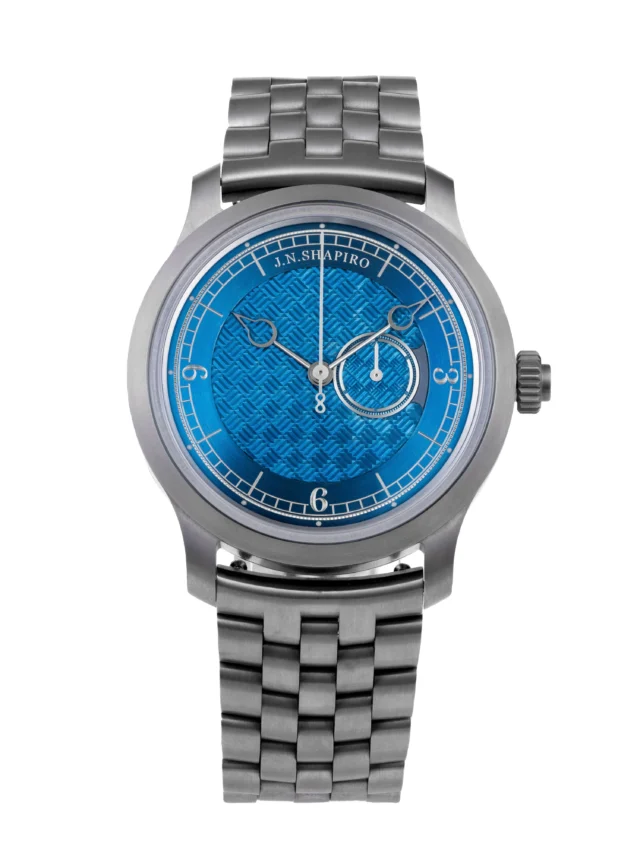 J.N. Shapiro Infinity Watch With Made In Los Angeles Guilloche